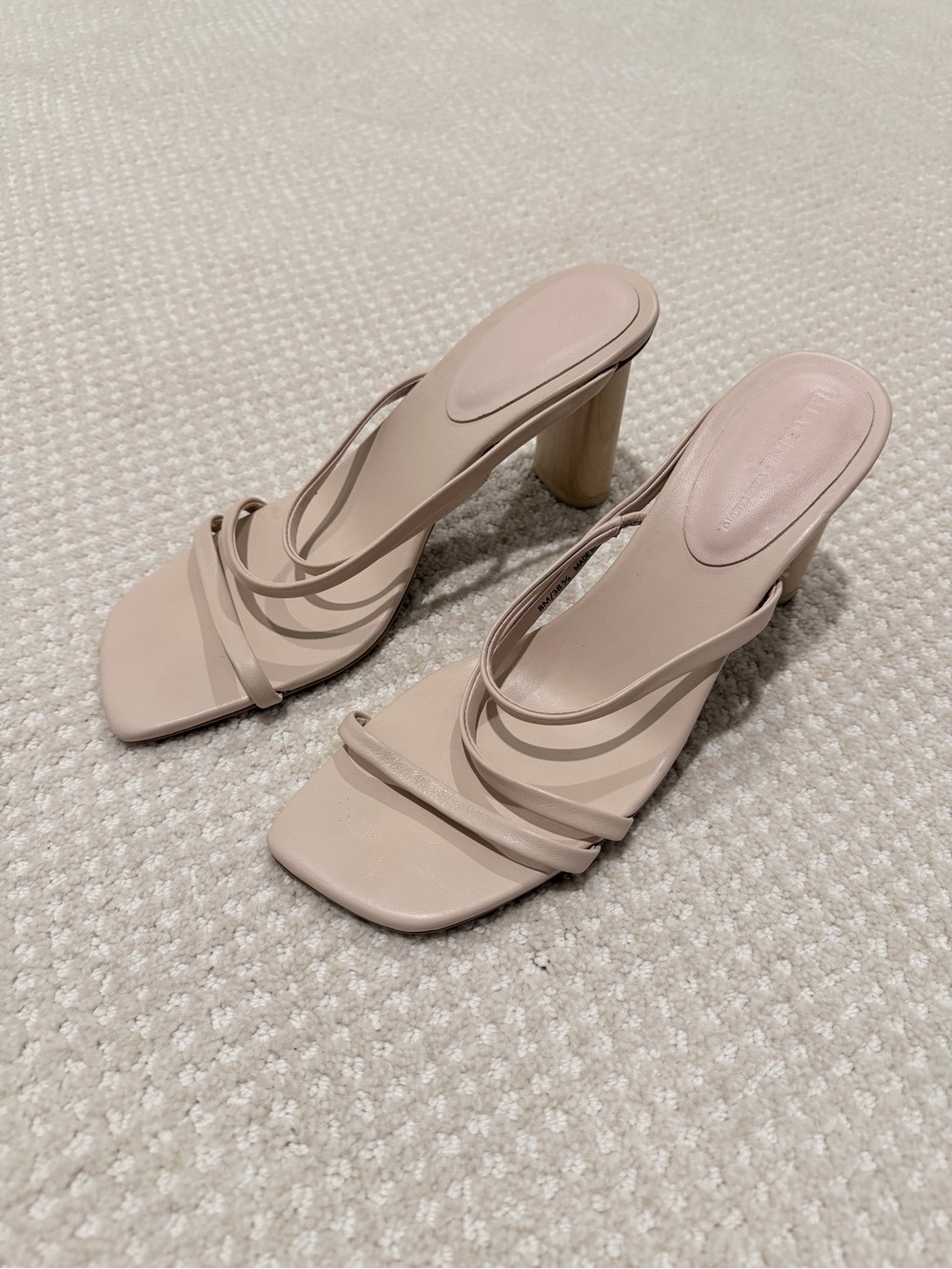 Vince Camuto Blush Strappy Block Heel Sandals